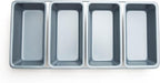 Fox Run Loaf Pan, Linked Non-Stick Mini Bread Pans, Set of 4