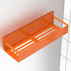 4 Pack Magnetic Spice Storage Rack Organizer for Refrigerator and Oven, Orange Fridge Organizers and Storage