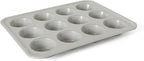 Calphalon Legacy 12 Cup Nonstick PFA Free Cupcake Muffin Pan - Taupe