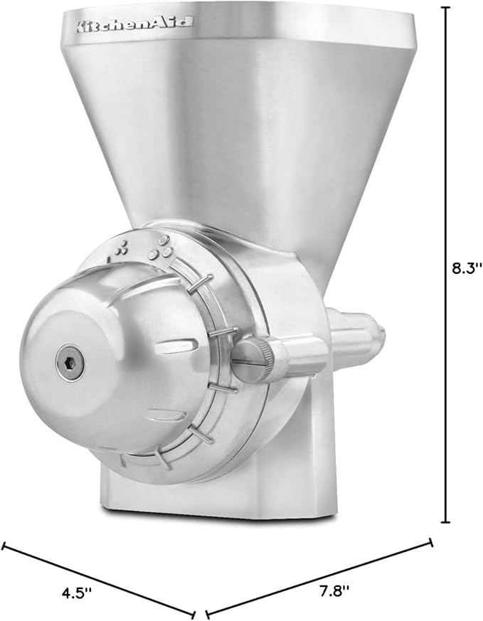 KitchenAid KGM All Metal Grain Mill Attachment,(Pack of 2)