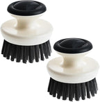 Dish Scrub Brush,Ergonomic Grip Palm Brush,Kitchen Scrub Brushes for Cleaning, Dish Scrubber with Stiff Bristles for Sink, Pots, Pans