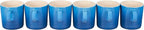Le Creuset Stoneware Set of 6 London Mugs, 12 oz. Each, Marseille
