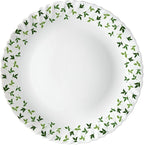 Borosil Gourmet Dinnerware Set For 6, 35 Pieces, White Dinner Plates and Bowls Sets, Chip Resistant Tempered Opal Glass, Stain Resistant, Dishwasher & Microwave Safe Dinner Set For Gifting, Serves 6