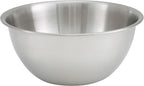 Winco 5 Quart Heavy-Duty Stainless Steel Mixing Bowl, Deep