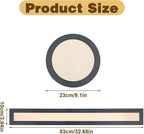 Kitchen Silicon Baking Mats, 9 Inch Food Safe Non-Stick Reusable Silicone Mat Sheet for Springform Pan, Prevent Cake from Sticking to Bottom and Side, Cookie Baking Gadgets for Cheesecake Pan