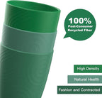Homienly Cups for Drinking 12oz Daily Use Cups Dishwasher Safe Plastic Cups Alternative Stackable and Lightweight Reusable cups for Family Use-Forest Series