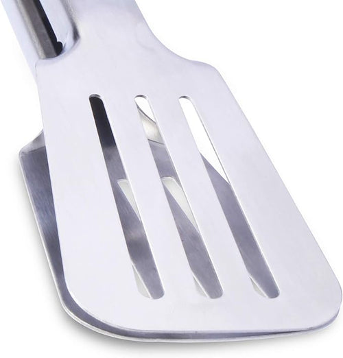 ALLWIN-HOUSEWARE W Premium 304 Stainless Steel Barbecue Turners, Heavy Duty Non-Stick BBQ Cooking Kitchen Tongs