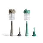 Munchkin Sponge Bottle Brush, Grey/Sage, 2 Count (Pack of 1)