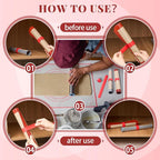 4 Pcs Silicone Storage Band for Baking Mats Wrapping Paper Clamps Silicone Roll Holder Flip Wraps Gift Poster Paper Roll Holder Slap Bands for Christmas Storage Organization