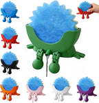 Cute Hanging Sponge Holder with Drainage, Peeing Scrub Sponge Holder, Ponge Holder for Kitchen Sink, Funny Sponge Stand for Kitchen Sink, 3D Printing Countertop Sponge Holders (Green)