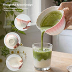 Matcha Whisk set, Matcha Set with Daisy Matcha Bowl & Mushroom Whisk Holder, Complete Matcha Kit with Whisk, Sifter, Chashaku, 5 Pcs Bamboo Tea Mat, Ideal Gift for Matcha Lovers, Pink