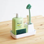 M= MINIMALSCULPT = Boat Multi-Purpose Storage, Sink Caddy, Utensil Holder, Desk Organizer, Toothbrush Holder, Make up Holder (White)