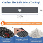 Faucet Mat for Kitchen Sink, Water Absorbent Kitchen Faucet Mat, Durable Sink Splash Guard with Raised Feet, Diatomite Fast Drying Kitchen Sink Faucet Mat, Stone Drying Tray for Bathroom Counter