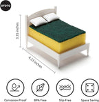 OTOTO Cute Sponge Holder for Kitchen Sink - - Dishwasher Safe Sponge Organizer- Compact, Organizer, Kitchen Sink Accessories, Sponge Holder