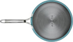 Anolon Achieve Hard Anodized Nonstick Cookware Pots and Pans Set, 9 Piece - Teal