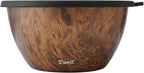 S'well Stainless Steel Salad Bowl Kit XL 184oz, Teakwood, Includes 5oz Canister For Dressing, Serving Utensils, and Removable Tray, Leakproof, Easy to Clean, Dishwasher and Refrigerator Safe