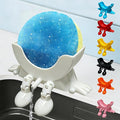 Cute Hanging Sponge Holder with Drainage,3D Printed Kitchen Funny Sponge Stand for Sink,with non-slip pads,Suitable for Scrub Daddy Holder,Keeps Your Sponge Dry Smiling (White)