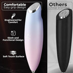 Zulay Kitchen Patented Tornado Triple Whisk Milk Frother with 4 Duracell Batteries – Handheld Foam Maker for Coffee, Lattes, Matcha & Hot Chocolate – Rich, Creamy Froth in Seconds