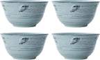 Pfaltzgraff Trellis Coastal 16-Piece Dinnerware Set, teal