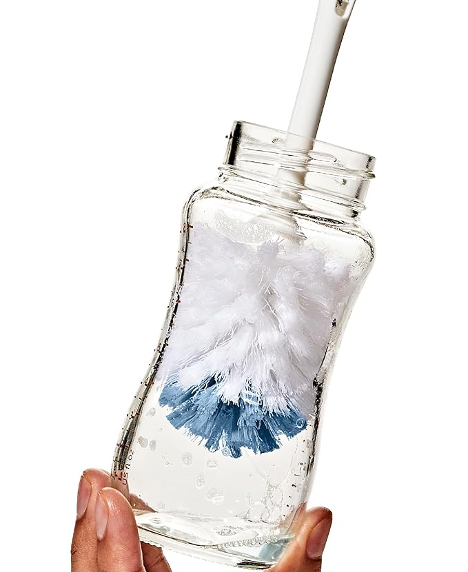 OXO Tot Bottle Brush with Stand, Baby Bottle Brush