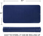 MicoYang Silicone Dish Drying Mat for Multiple Usage,Easy clean,Eco-friendly,Heat-resistant Silicone Mat for Kitchen Counter or Sink,Refrigerator or Drawer Liner Navy Blue 5XL 36inches x 18inches