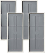 OXO Caddy, Spice Drawer Organizer, White | Good Grips | Compact | Pack of 4