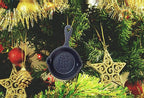 HAWOK Cast Iron Mini Skillet with wishing card gift bag DIA. 2.75 inch Set of 6 Black…