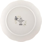 Lenox Dinnerware Set, Butterfly Meadow 18-Piece Set, Service For 6, White Porcelain, Butterfly And Flower Designs, Plates And Bowls Sets, Dishwasher Safe, Home & Kitchen (18 Pieces, Assorted)
