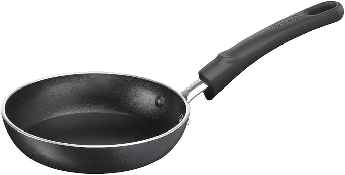 Tefal Ideal Mini One Egg Wonder Non-Stick Frying Pan, 12 cm, Non Induction, Black,Package May Vary