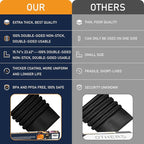 Meegoo Oven Liners for Bottom of Oven - 4 Pack Large Non Stick Oven Liners, Oven Mat For Bottom of Electric Oven and Gas Oven, BPA and PFOA Free, 15.74"x 23.62"