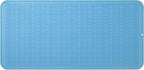 MicoYang Silicone Dish Drying Mat for Multiple Usage,Easy clean,Eco-friendly,Heat-resistant Silicone Mat for Kitchen Counter or Sink,Refrigerator or Drawer Liner Light Blue 5XL 36inches x 18inches