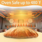 Silicone Baking Mat Roll, 12 IN x 6 FT, Non-Stick, Reusable, Heat-Resistant Baking Sheet for Oven, Air Fryer, Pastry, Dough, Bread, Non-Slip Kitchen Counter Mat