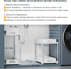 VERIFOST 2 Pack Under Sink Organizers and Storage, Double Sliding Kitchen Cabinet Organizer, 2 Tier Height Adjustable Countertop Organizer for Kitchen Bathroom Laundry, White