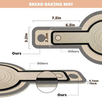 Silicone Bread Sling for Dutch Oven, 2 PCS Non-Stick & Easy Clean Reusable Sourdough Mat, Sourdough Bread Baking Supplies, Tools ＆ Accessories