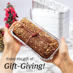 Spare Essentials (65 Pack) 2Lb Foil Bread Pans for Baking, Disposable Bread Pans - Perfect for Baking Banana Bread, Cakes & Meatloaf - 2 Pound Aluminum Pans for Food Serving - 8.5" X 4.5" X 2.5"