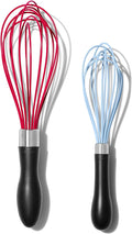 OXO Good Grips 2-Piece Silicone Whisk Set