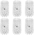 Dish Brush Refill Head for OXO Soap Dispensing Dish Brush, 6 Pack Dishwashing Brush Head Replacement, White
