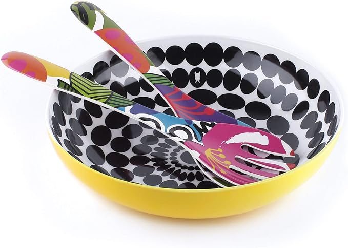 French Bull 11.75" Serving Bowl - Melamine Dinnerware - Salad, Mixing, Pasta (Foli)