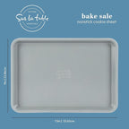 Sur La Table Kitchen Essentials Bake Sale 13 X 9 Inch PFOA, PFAS, PTFE Free Nonstick Cookie/Baking Sheet - Linen White