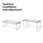 OXO Good Grips Adjustable Fridge Shelf Riser