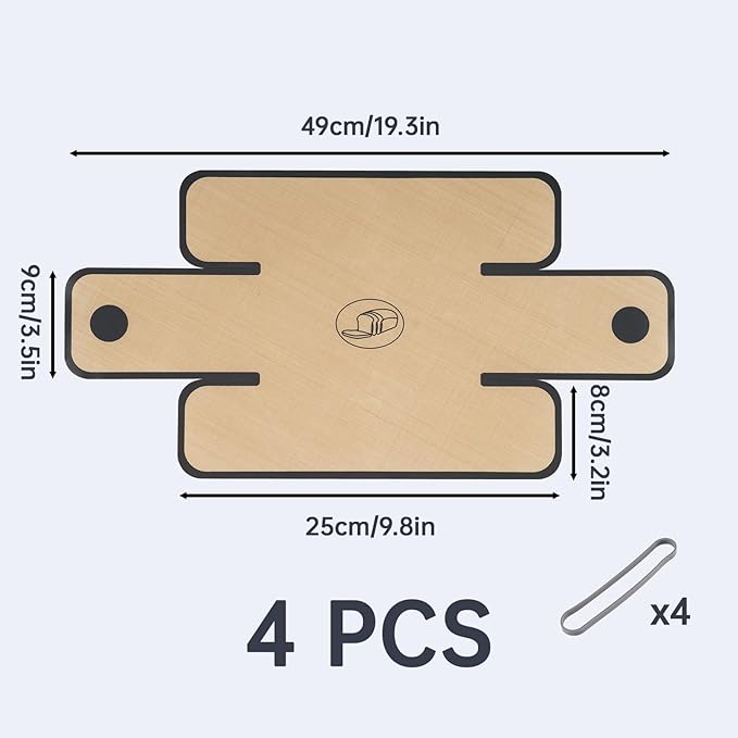 NiHome 4-Pack Silicone Bread Loaf Pan Liners, Reusable and Nonstick Silicone Bread Sling, Fit for 9x5, 9.5x5, and 10x5 Inch Loaf Pans, Dishwasher Safe, Easy to Clean (Brown)