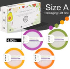 Winb Avocado Saver & Onion Storage Set of 4 Reusable Fruit and Veggie Savers - Ideal for Avocados, Tomatoes, Apples, Garlic, Onions, and More