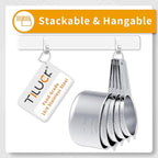TILUCK Stainless Steel Measuring Cups & Spoons Set, Cups and Spoons,Kitchen Gadgets for Cooking & Baking (11)
