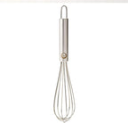 Babish 2-Piece Tiny Whisk Set – 5” & 7” Stainless Steel Mini Whisks for Mixing, Beating & Frothing – Durable Kitchen Utensils for Cooking & Baking