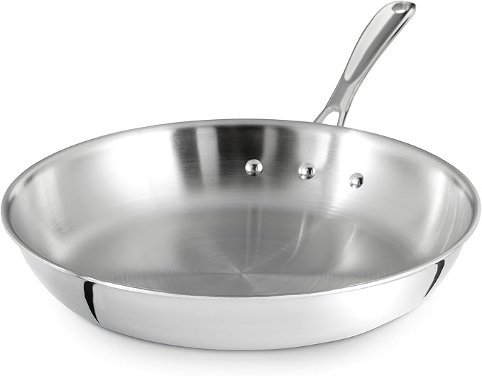 Calphalon Tri-Ply Stainless Steel 10-Inch Omelette Fry Pan