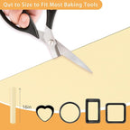 Silicone Baking Mat Roll, 12 IN x 6 FT, Non-Stick, Reusable, Heat-Resistant Baking Sheet for Oven, Air Fryer, Pastry, Dough, Bread, Non-Slip Kitchen Counter Mat