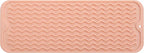 MicoYang Silicone Dish Drying Mat for Multiple Usage,Easy clean,Eco-friendly,Heat-resistant Silicone Mat for Kitchen Counter,Sink,Bar,Bottle,or Cup Pink M 17 inches x 6 inches