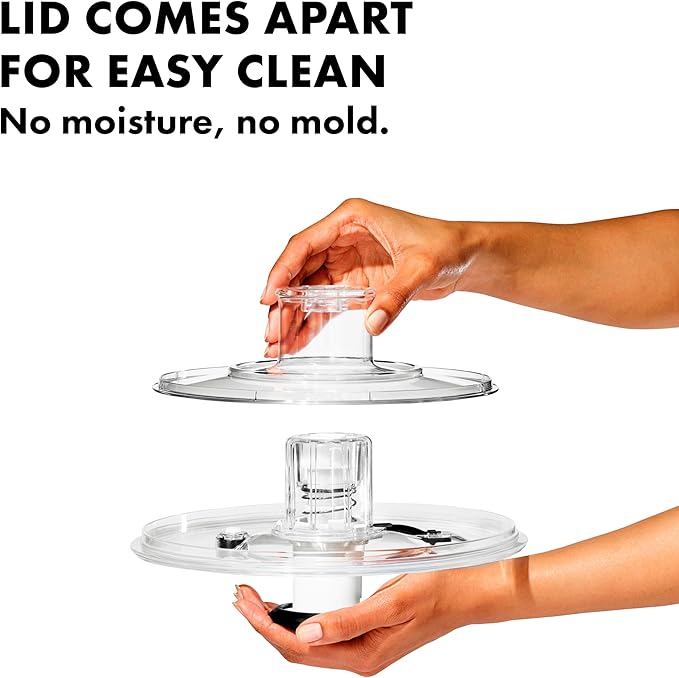 OXO Good Grips Salad Spinner | Lettuce Spinner | Fruit Washer | Fruit Washing Bowl with Strainer | Vegetable Cleaner | Salad Cleaner | Lettuce Washer | 6.22 Quart Capacity (Pack of 4)