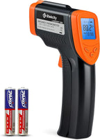 Etekcity Infrared Thermometer Laser Temperature Gun 1080, -58°F~ 1130°F for Meat Food Candy Pizza Oven, Heat Gun for Cooking, Kitchen, Fridge, Reptile, BBQ, HAVC, Adjustable Emissivity & Max Measure