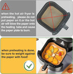 Air Fryer Liners Disposable 4QT/5QT for Chefman Air Fryer, 7.5 Inch 150Pcs Parchment Paper Liners for Chefman 4QT Compact Airfryer & TurboX 4-in-1 Air Fryer 5-Quart